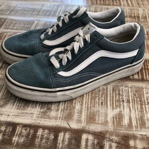 Ocean blue vans